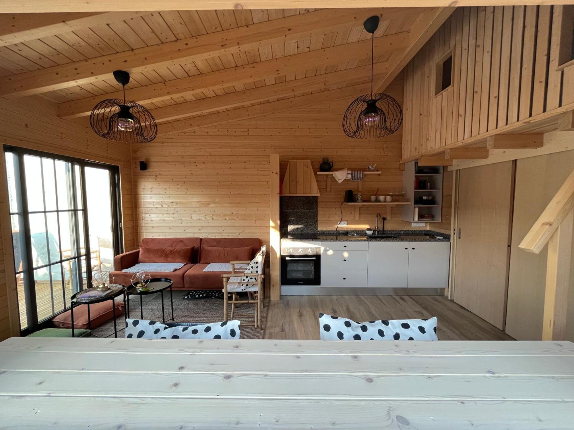 Santa Bárbara de Nexe Wood11 - Charming Tinyhouse In A Lovely Garden מראה חיצוני תמונה