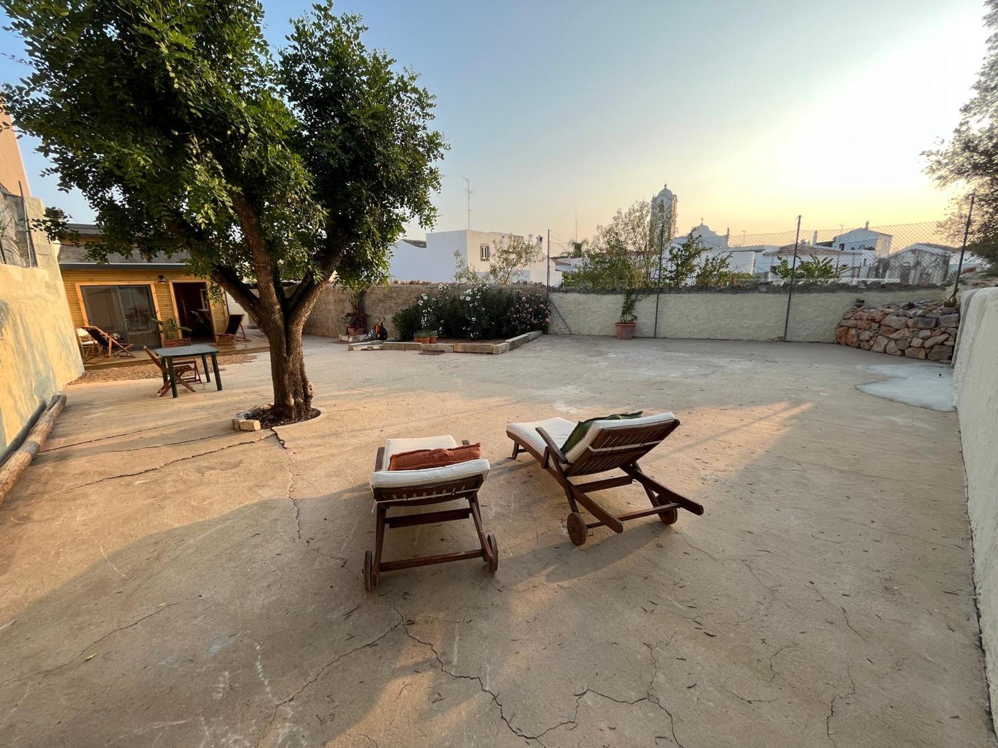 Santa Bárbara de Nexe Wood11 - Charming Tinyhouse In A Lovely Garden מראה חיצוני תמונה