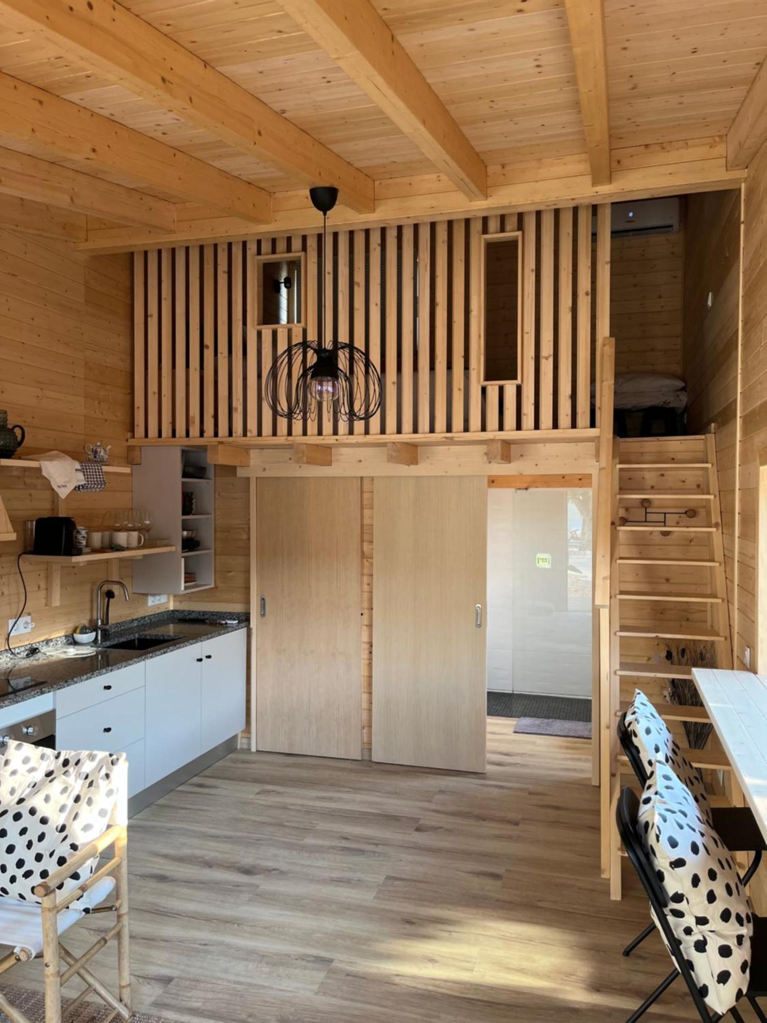 Santa Bárbara de Nexe Wood11 - Charming Tinyhouse In A Lovely Garden מראה חיצוני תמונה