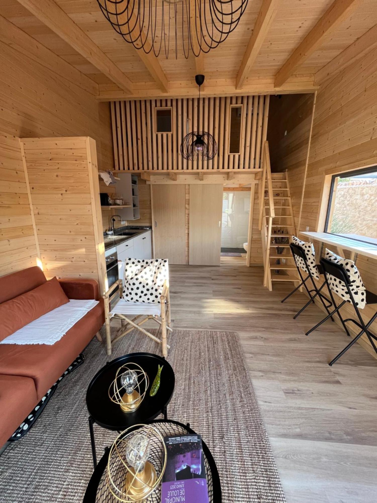 Santa Bárbara de Nexe Wood11 - Charming Tinyhouse In A Lovely Garden מראה חיצוני תמונה